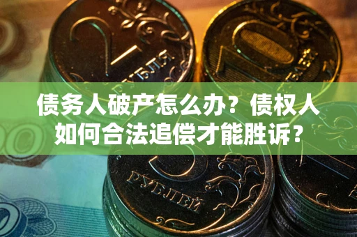 武汉债务人破产怎么办？债权人如何合法追偿才能胜诉？