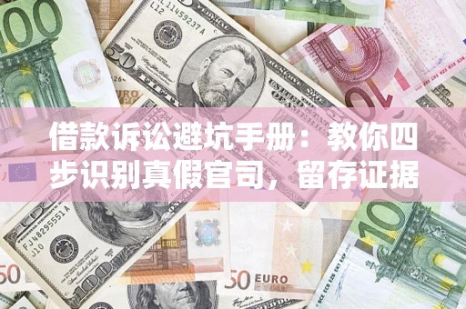 武汉借款诉讼避坑手册：教你四步识别真假官司，留存证据不踩雷